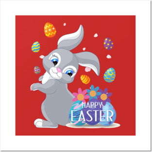EASTER RABBIT Posters and Art
